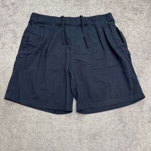 COS Navy Blue Men's Flat Front Shorts
